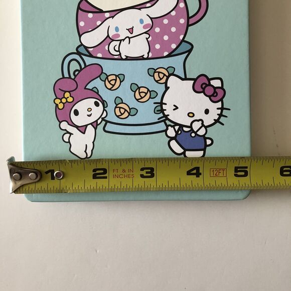 Hello Kitty and Friends In Teacups Top Spiral Notebook 192 Lined Pages New - Picture 10 of 11